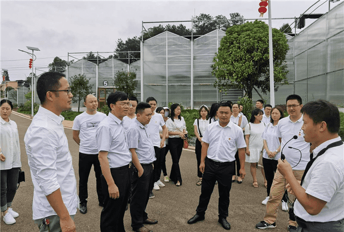 公司開展“支部聯(lián)建謀奮進，產業(yè)互鑒促發(fā)展”主題黨日活動